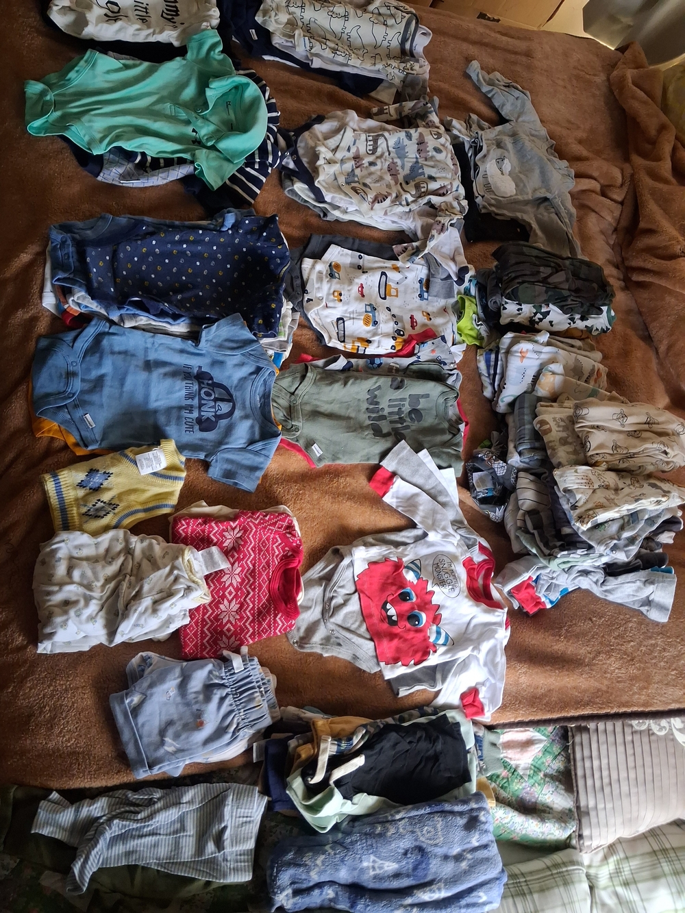 Mixed Baby Clothing Bundle - Multicolor 0-3m Boys 99pieces